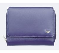 Golden Head Porte-monnaie lilas en cuir pour femme et homme - Madrid RFID Protect Zipped Billfold Coin Wallet Lavender 210319