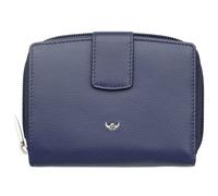 Golden Head Porte-monnaie Madrid RFID cuir 12,5 cm bleu