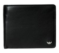 Golden Head Porte-monnaie noir pour homme - Pol o RFID Protect Billfold Coin Wallet With Zipped Pocket For Notes 186318