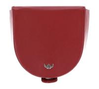 Golden Head Porte-monnaie Polo en cuir 9 cm rouge