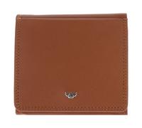 Golden Head Porte-monnaie en cuir Polo 1183 boîte viennoise RFID Protect Cognac
