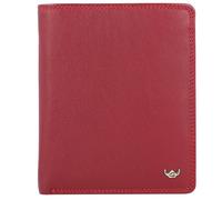 Golden Head Porte-monnaie Polo RFID cuir 10 cm rouge