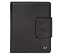 Golden Head Porte-monnaie Polo RFID cuir 11 cm noir