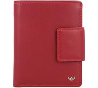 Golden Head Porte-monnaie rouge pour homme - Pol o RFID Protect Billfold Coin Wallet with Snap Closure 136520