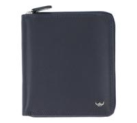 Golden Head Porte-monnaie Polo RFID en cuir 10,5 cm bleu