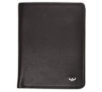 Golden Head Porte-monnaie Polo RFID en cuir 10,5 cm noir