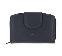 Golden Head Porte-monnaie Polo RFID en cuir 14,5 cm bleu