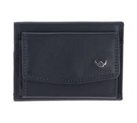 Golden Head Porte-monnaie Polo RFID en cuir 9,5 cm bleu