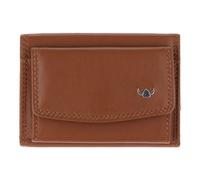 Golden Head Polo Porte-monnaie Protection RFID Cuir véritable 9.5 cm brun
