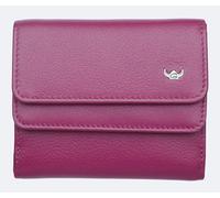 Golden Head Porte-monnaie rose pour femme - Madrid RFID Protect Billfold Coin Wallet With Front Flap Snap Closure Fuchsia 210306