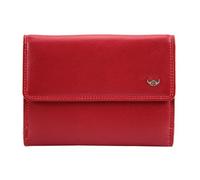 Golden Head Porte-monnaie rouge en cuir pour femme - Pol o RFID Protect Ladies Purse Wallet 136524