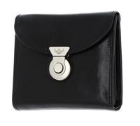 Golden Head porte-monnaie Wallet With Metal Lock Closure Black