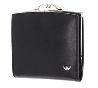 Golden Head portefeuille French Coin Purse Wallet Black