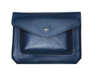 Golden Head Valencia Porte-monnaie Protection RFID Cuir 16.5 cm bleu
