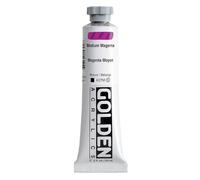 GOLDEN Heavy Body Acrylics by, Medium Magenta, 59 ml Tube, Professional Acrylic Paint, Opaque