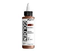 Golden High Flow Acrylic 119ml (4oz) Bottles Burnt Sienna