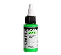 Golden High Flow Acrylic 30ml (1oz) Bottles Fluorescent Green