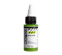 Golden High Flow Acrylic 30ml (1oz) Bottles Green Gold