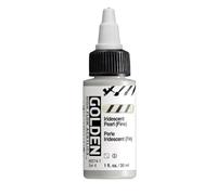 Golden High Flow Acrylic 30ml (1oz) Bottles Iridescent Pearl (Fine)