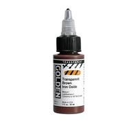 Golden High Flow Acrylic 30ml (1oz) Bottles Transparent Brown Iron Oxide