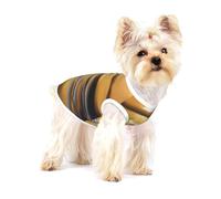 Golden Horizon Chemise en coton pour petit animal de compagnie - Respirante, douce, confortable et élégante pour un usage quotidien