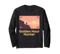 Golden Hour Hunter Photographie de Voyage Cadeau lumière dorée Manche Longue