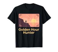 Golden Hour Hunter Photographie de Voyage Cadeau lumière dorée T-Shirt