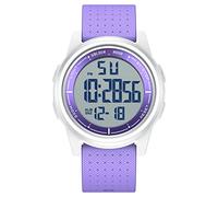 GOLDEN HOUR Montre Digitale étanche Ultra-Mince pour Hommes avec Affichage Grand Angle Bracelet en Caoutchouc pour Hommes Femmes