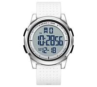 GOLDEN HOUR Montre Digitale étanche Ultra-Mince pour Hommes avec Affichage Grand Angle Bracelet en Caoutchouc pour Hommes Femmes