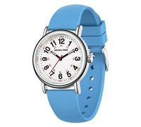 GOLDEN HOUR Montre D'infirmière étanche pour Professionnels de la Médecine, étudiants, Femmes et Hommes - Cadran Lumineux Facile à Lire, 24 Heures avec Aiguille des Secondes