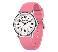GOLDEN HOUR Montre D'infirmière étanche pour Professionnels de la Médecine, étudiants, Femmes et Hommes - Cadran Lumineux Facile à Lire, 24 Heures avec Aiguille des Secondes