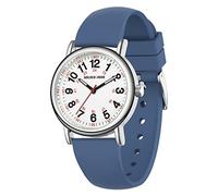 GOLDEN HOUR Montre D'infirmière étanche pour Professionnels de la Médecine, étudiants, Femmes et Hommes - Cadran Lumineux Facile à Lire, 24 Heures avec Aiguille des Secondes