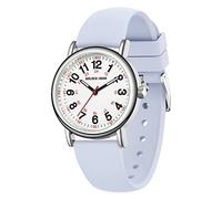 GOLDEN HOUR Montre D'infirmière étanche pour Professionnels de la Médecine, étudiants, Femmes et Hommes - Cadran Lumineux Facile à Lire, 24 Heures avec Aiguille des Secondes