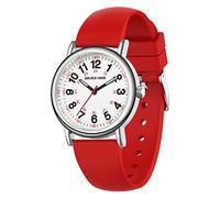 GOLDEN HOUR Montre D'infirmière étanche pour Professionnels de la Médecine, étudiants, Femmes et Hommes - Cadran Lumineux Facile à Lire, 24 Heures avec Aiguille des Secondes