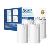 GOLDEN ICEPURE Brita On Tap Pro V-MF ，Brita Filtre Robinet pour Système de Filtration sur Comptoir 600l，paquet de 4