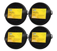 GOLDEN ICEPURE Filtre à Charbon Actif Compatible Avec Dehflex AK01, Hotte, Extracteur de cuisine (Facture disponible), 210MM 4 pièces