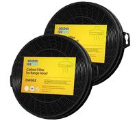 GOLDEN ICEPURE Filtre à Charbon pour Hotte Aspirante Actif Compatible Avec hotte Dehflex AK01, Hotte, Extracteur de cuisine (Facture disponible), 210mm 2 pièces