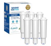 GOLDEN ICEPURE Filtre à Eau pour Machine à Café, Compatible avec Krups F088, F08801, Melitta, AEG, Bosch, Siemens, Nivona, Neff, Gaggenau, 6 pièces (Avertissement : non adapté pour Jura White)