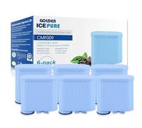 GOLDEN ICEPURE Filtre à eau pour machine à café Compatible Avec Philips Aqua Clean/Saeco Aqua Clean, CA6903/10 CA6903/22 CA6903, 6 pièces