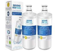 GOLDEN ICEPURE Filtre à eau pour réfrigérateur Compatible Avec 3US-AF01, compatible avec 3US-AF01, 3US-AS01, Whirlpool WHCF-SRC, WHCF-SUFC, WHCF-SUF, 2 pièces