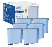 GOLDEN ICEPURE Filtres à Eau pour Machine à Café, Compatible avec Philips AquaClean, CA6903/00/01/10/22/99, CA6707/20, Séries 1200/2200/3200/5400, Saeco, Gaggia, LatteGo, Anti-calcaire 6 Pièces
