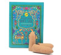 Golden India Cônes d'encens à refoulement Parfum sauge blanche