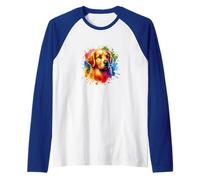 Golden Labrador Cadeaux Retriever Amoureux Chien Race Manche Raglan