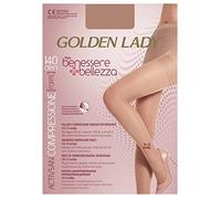 GOLDEN LADY Benêtre & Bellezza Collant 140 den Noir Taille XL G115 Chaussettes Femme, Multicolore, Unique