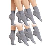 Golden Lady Calzino Taglio Al Vivo. 3 Paia Chaussettes de Sport, Gris (Grigio Melange 908A), Unique (Taille Fabricant: Unica) Femme