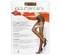 4X Golden Lady Collants Élastiques 20 DEN Noir Taille 2