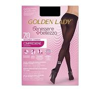 Golden Lady - Collant 70DEN Compression Homme, Noir , L