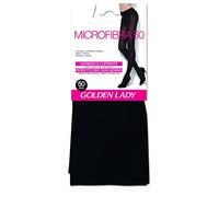 Golden Lady Collant Microfibra 3 Paia, 50 dents, Noir, 4 (Lot de 3) Femmes