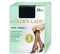 Golden Lady - Lot de 3 mini chaussettes en mousse pour femme, Noir , Taille Unique