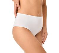 GOLDEN LADY Slip Midi sans Coutures en Microfibre sous-vêtement, Blanc, M Femme